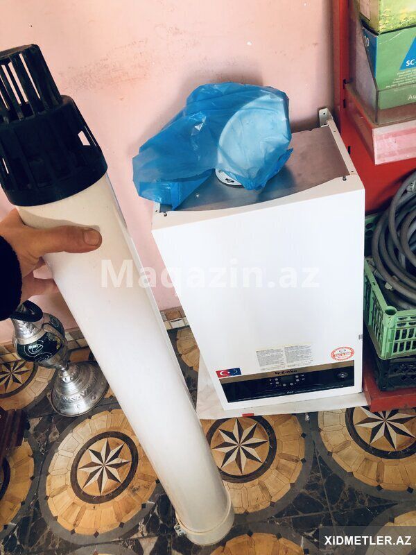 teze Emko Kombi 34 kw Kombi satlir ucuz 32 lik kombi — Ev texnikası, Xırdalan (3)