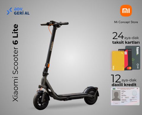Elektrikli skuter "Xiaomi Scooter 6 Lite" — Bakı