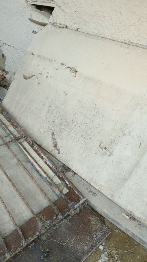 Metal qapı paneli - Material: qalın metal vərəqdən hazırlanmış, ağır — Bakı