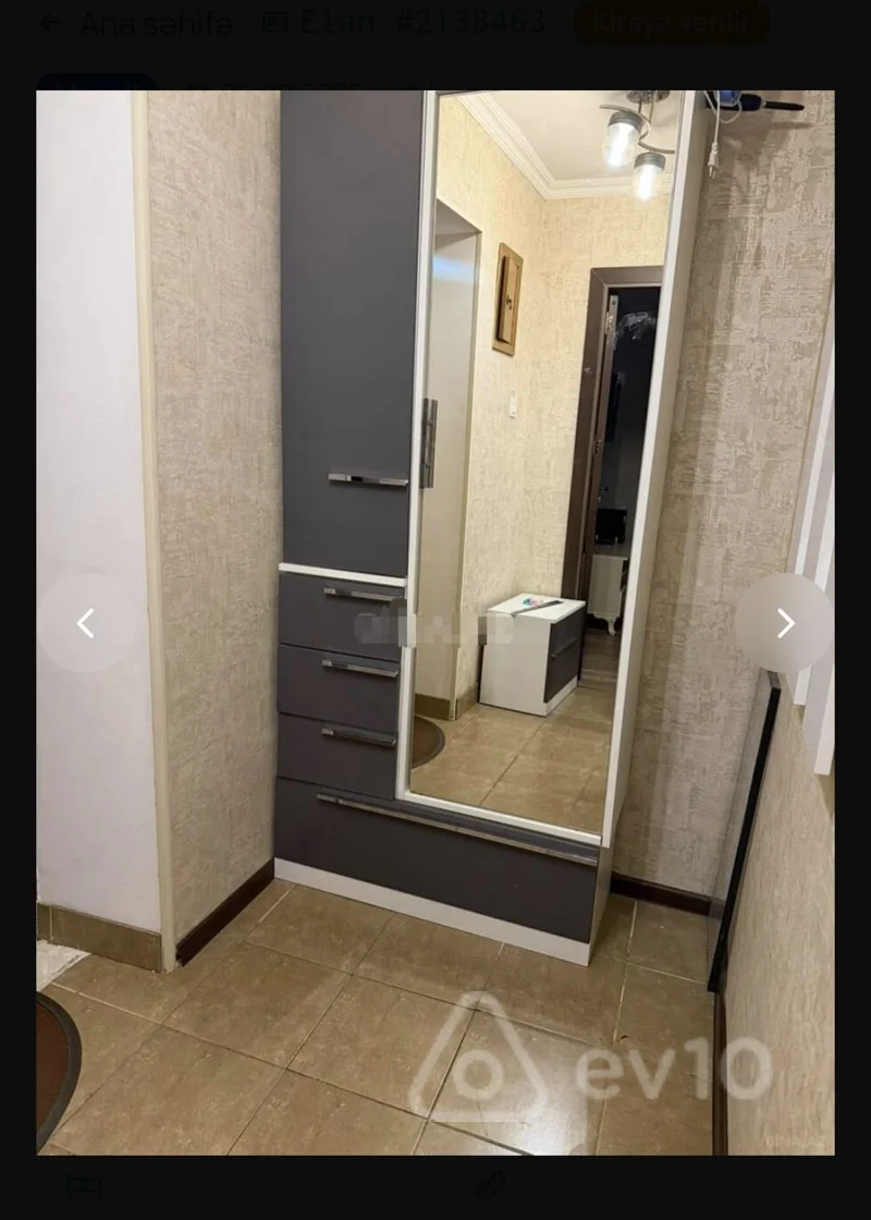 2 otaqlı mənzil, 55 m², Şərifzadə küç. 116 — kirayə — Mənzil, Bakı (12)