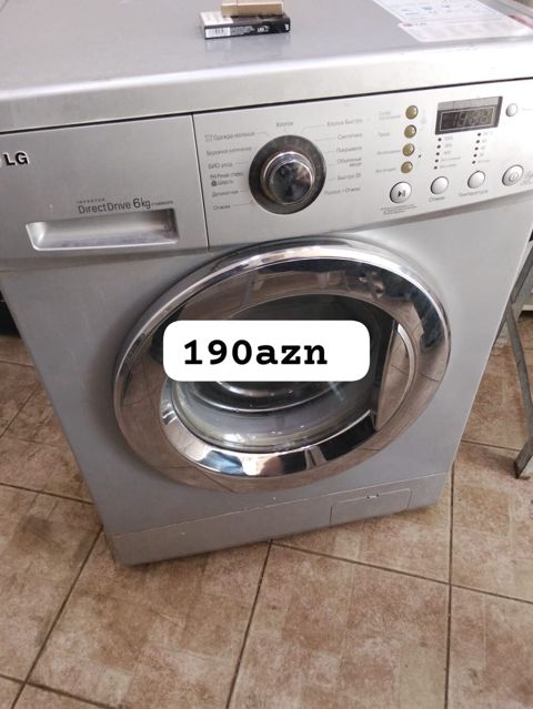 LG paltaryuyan maşın – Inverter Direct Drive, 6 kq Xüsusiyyətlər — Bakı