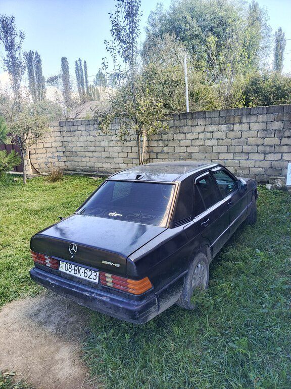 Mercedes 190, 2.0 L, 1991 il, 363 262 km 08-BK-623 — Avtomobillər, Balakən (6)