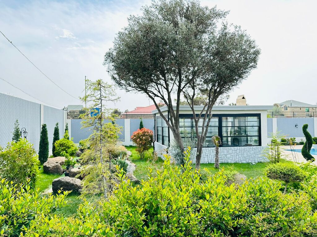 İcarəyə verilir 6 otaqlı həyət evi/bağ evi 500 m² — Ev, villa, Bakı (7)