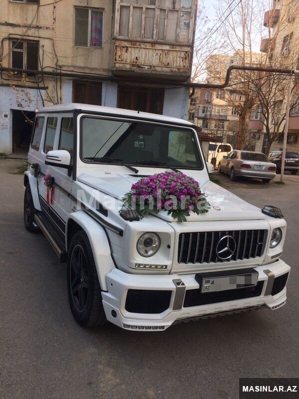 Mercedes Qalik Toy maşıni, 2014 il — Minik avtomobili icarəsi, Bakı (3)