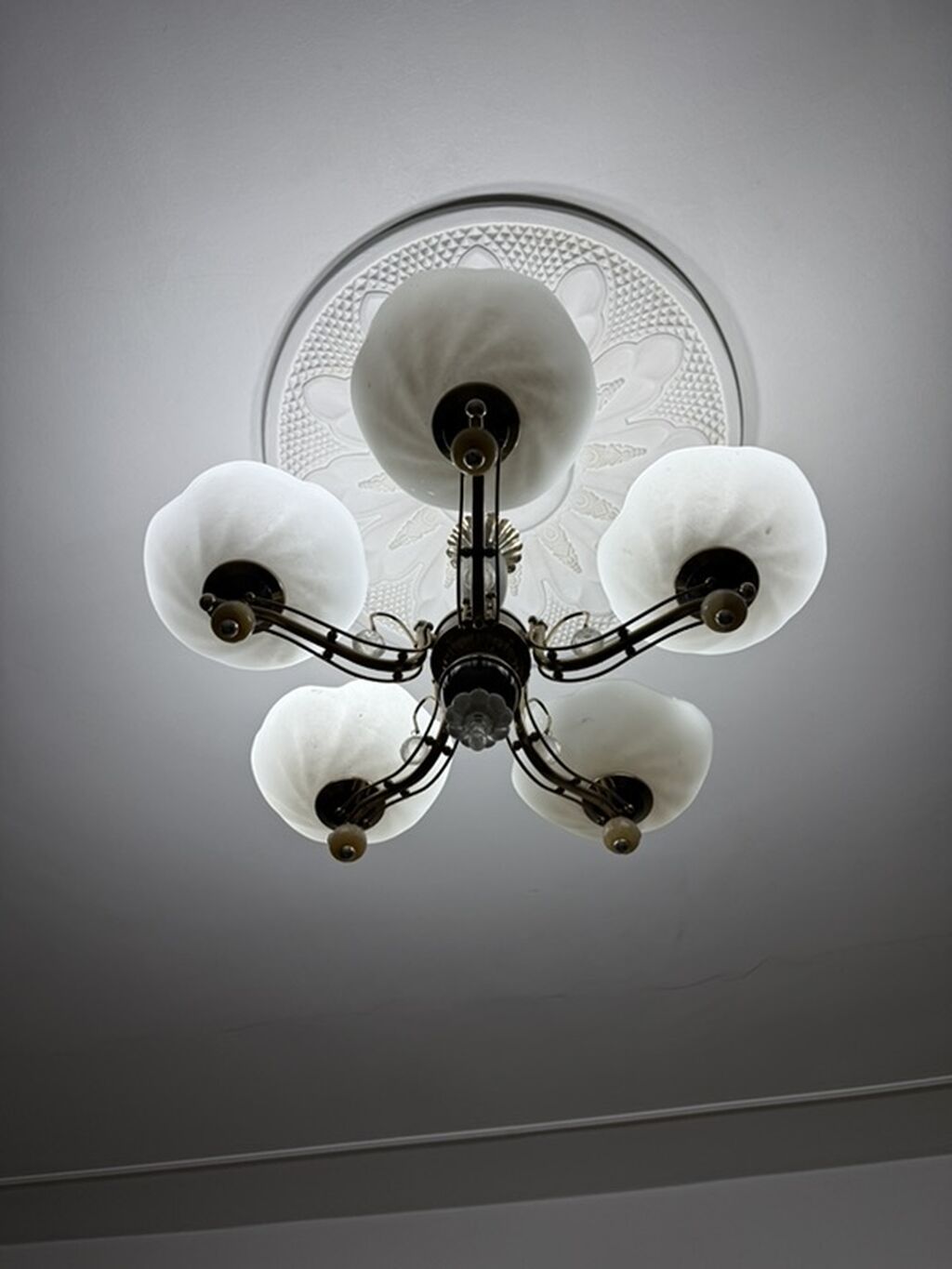 Çılçıraq, 6 lampa, Metal — Tavan is?qlar? v? cilc?raqlar, Bakı (2)