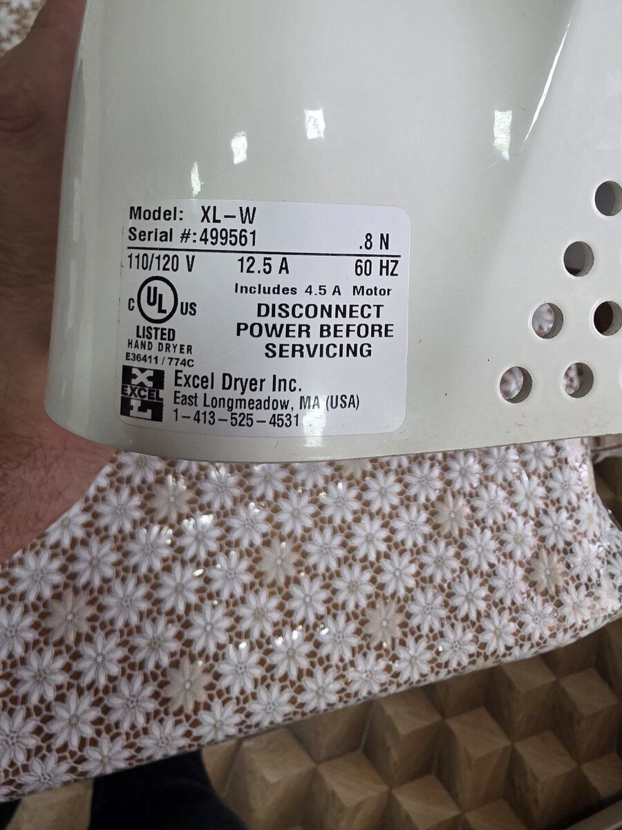 Əl qurudan fen Excrl Dryer USA — Məişət malları, Bakı (2)