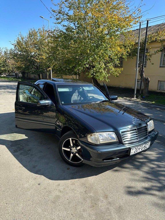 Mercedes C 180, 1.8 L, 1998 il, 266 500 km 20-FG-621 — Avtomobillər, Gəncə (7)