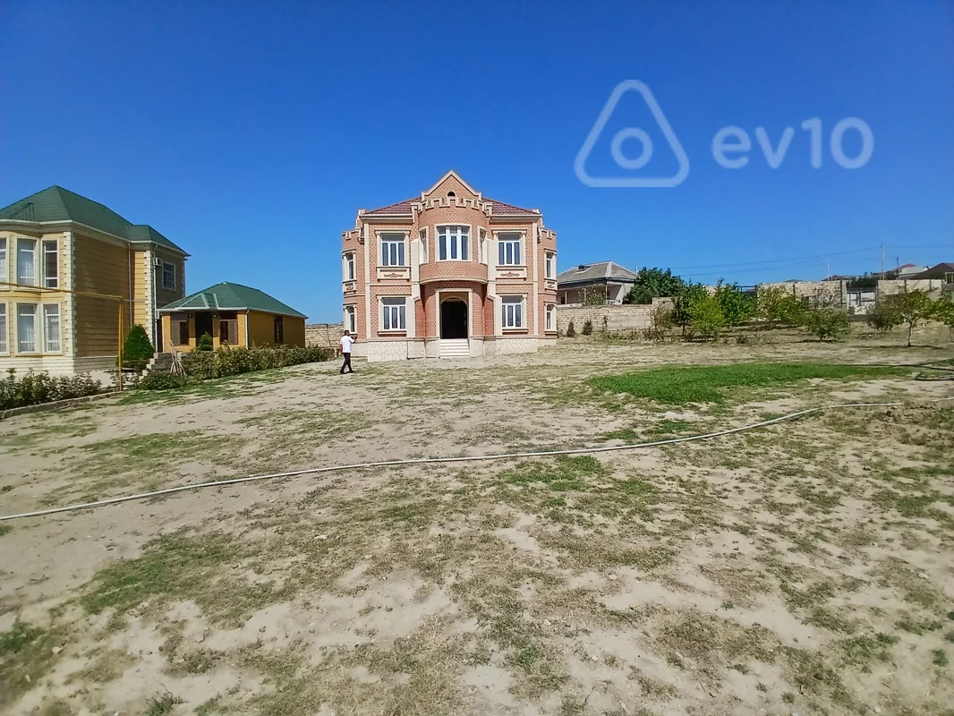 7 otaqlı həyət evi, 350 m², Sarayin giridi — Ev, villa, Bakı (4)