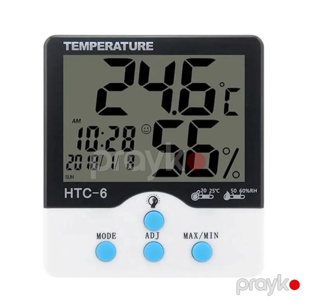 Termohiqrometr HTC-6, elektron — Mallar, Bakı (2)