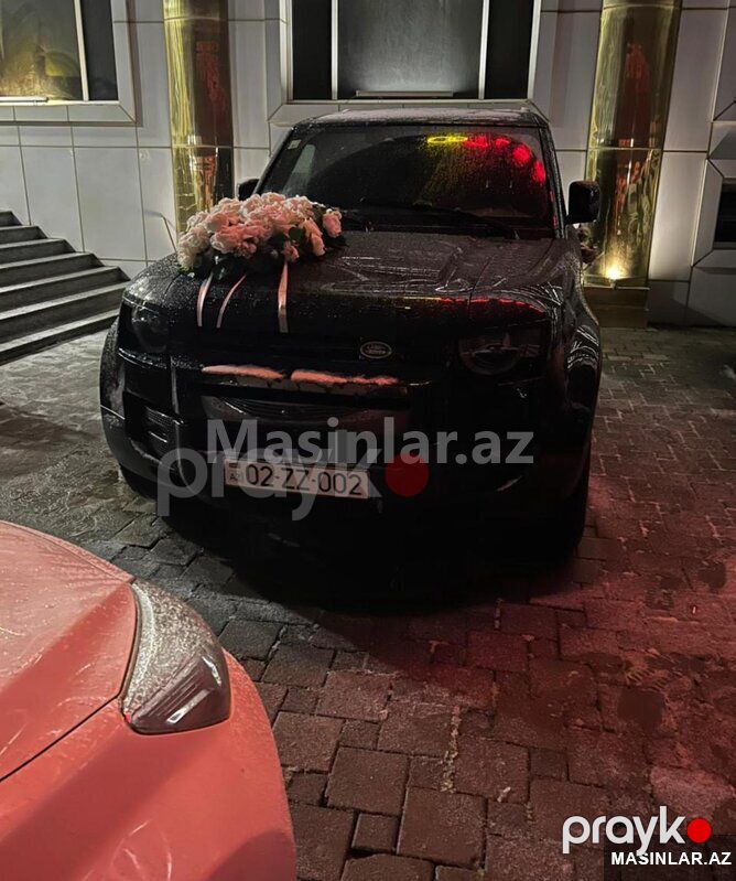 Land Rover Defender, 2025 il 02-ZZ-002 — Minik avtomobili icarəsi, Bakı (3)