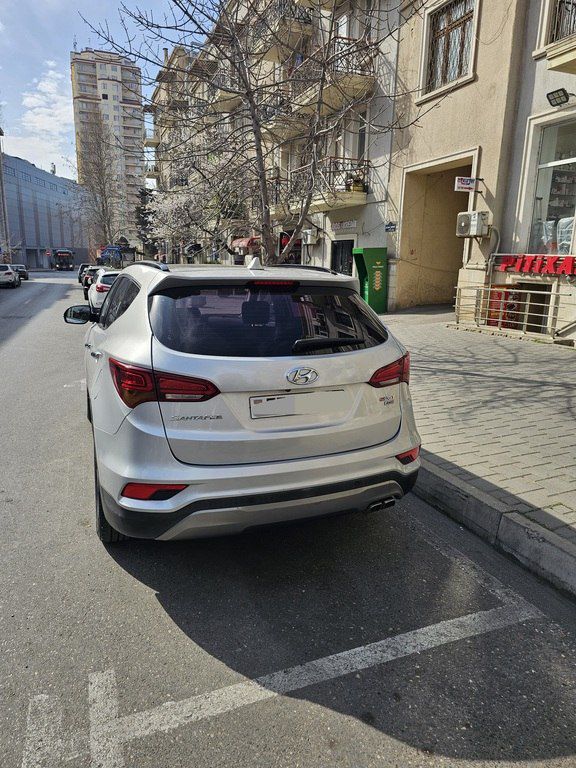 Hyundai Santa Fe, 2.0 L, 2016 il, 200 000 km — Avtomobillər, Bakı (2)
