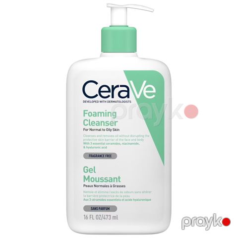 Gel-köpük CeraVe for Normal to Oily Skin 473 ml — Bakı