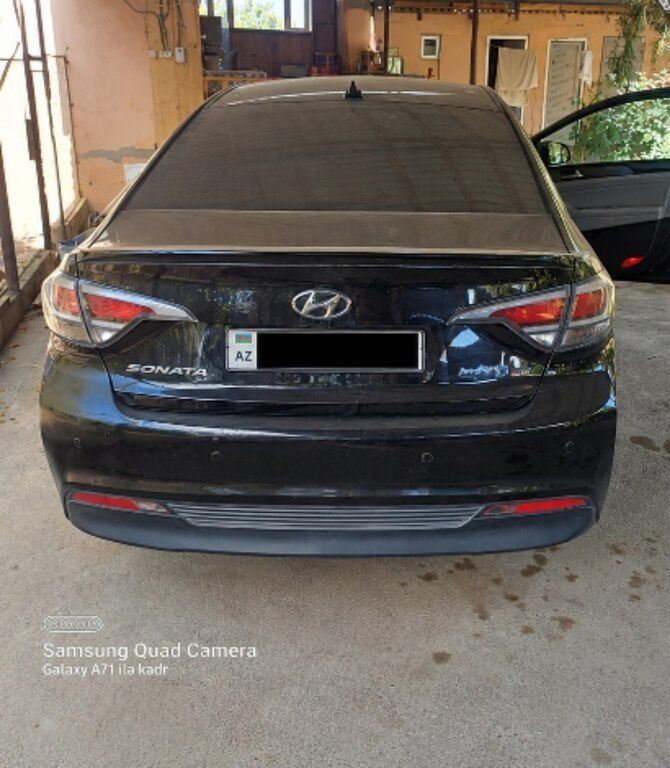 Hyundai Sonata, 2.0 L, 1.4 kWh, 2017 il, 337 962 km — Avtomobillər, Sumqayıt (12)