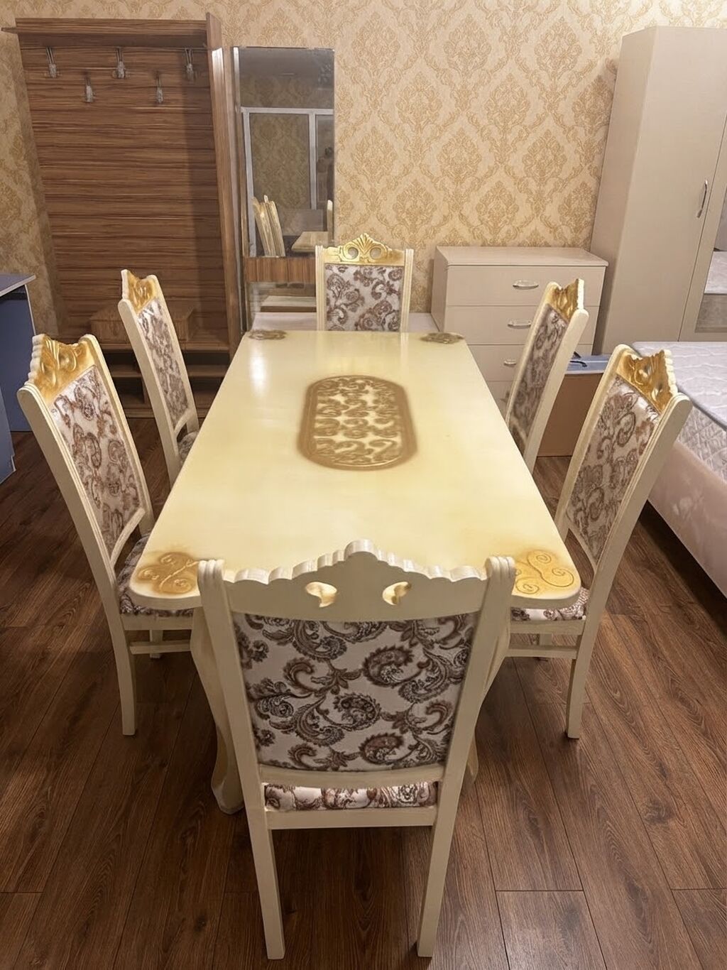 *249₼ Masa desti Satılır‼ 6oturacağı var 2aydı alınıb — Mebel, Bakı