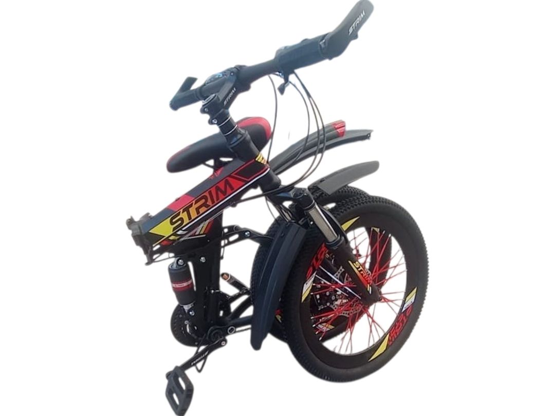 Dağ velosipedi Strim KZ197, 20 qırmızı/sarı — Velosipedlər, Bakı (3)