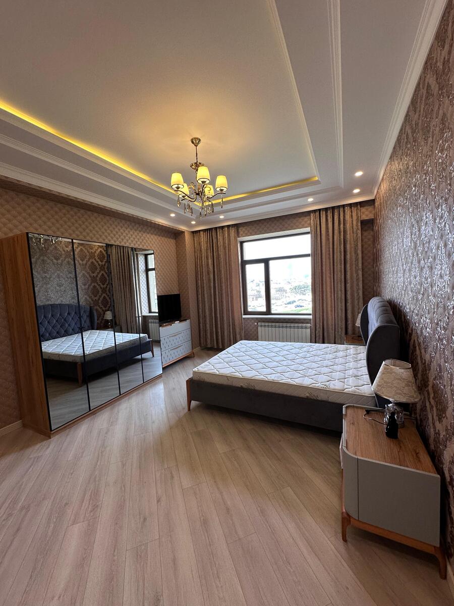 İcarəyə verilir 3 otaqlı yeni tikili 140 m² — Mənzil, Bakı (8)