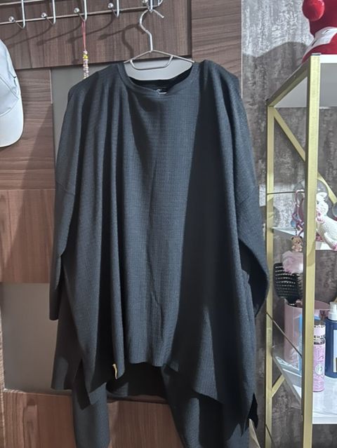 Qara rəngli oversize tunik və şalvarlı dəst.100-kiloyacan — Sumqayıt