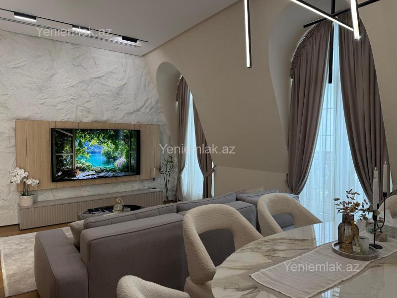 Satılır 3 otaqlı Bina evi menzil (Yeni tikili), 100 m², Xətai rayonu — Mənzil, Bakı (3)