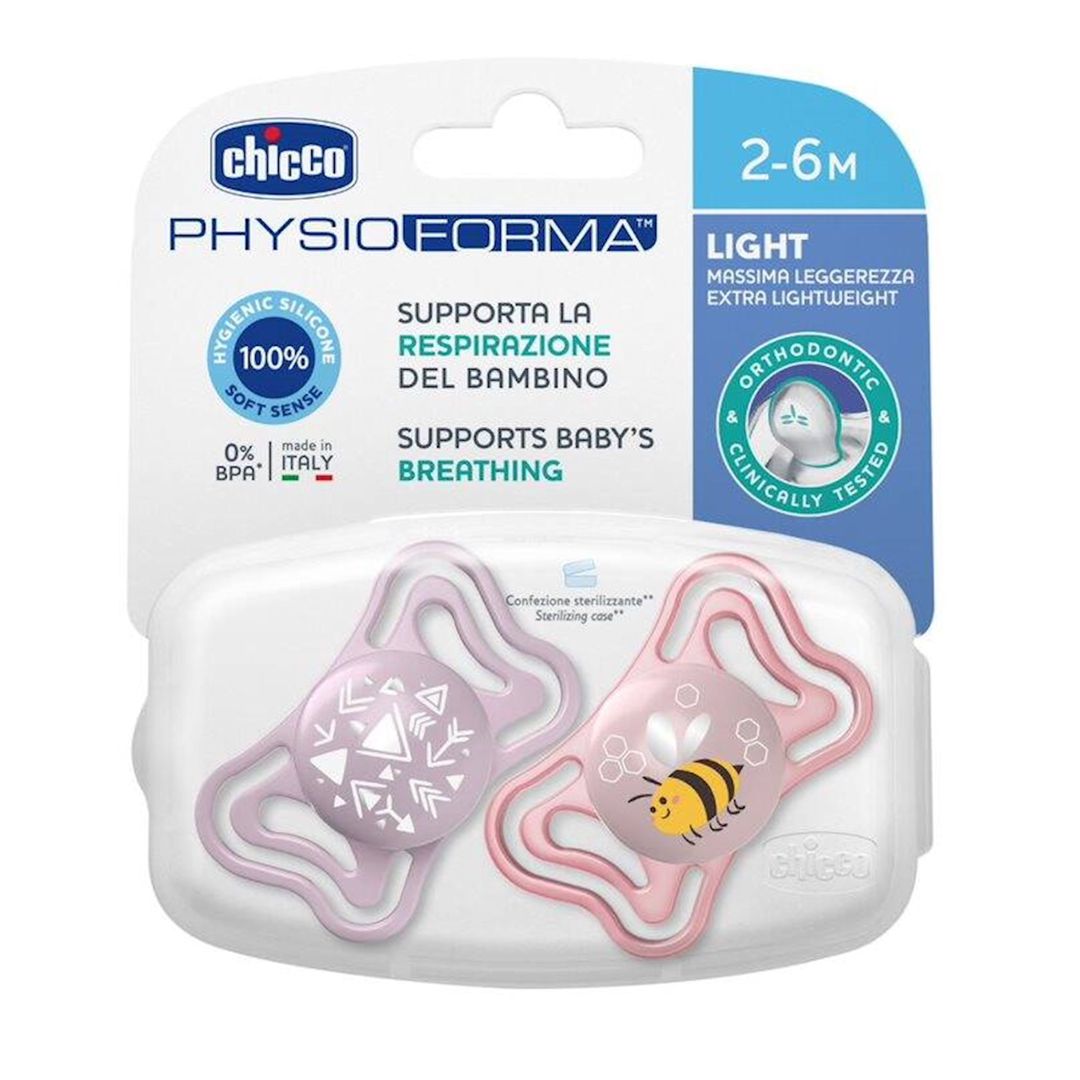 Əmzik dəsti Chicco Physioforma Light 71037110000, 2-6 ay, 100% silikon, 2 əd — Mallar, Bakı (2)