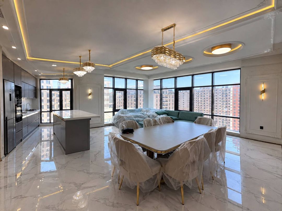 İcarəyə verilir 4 otaqlı yeni tikili 140 m² — Mənzil, Bakı (2)