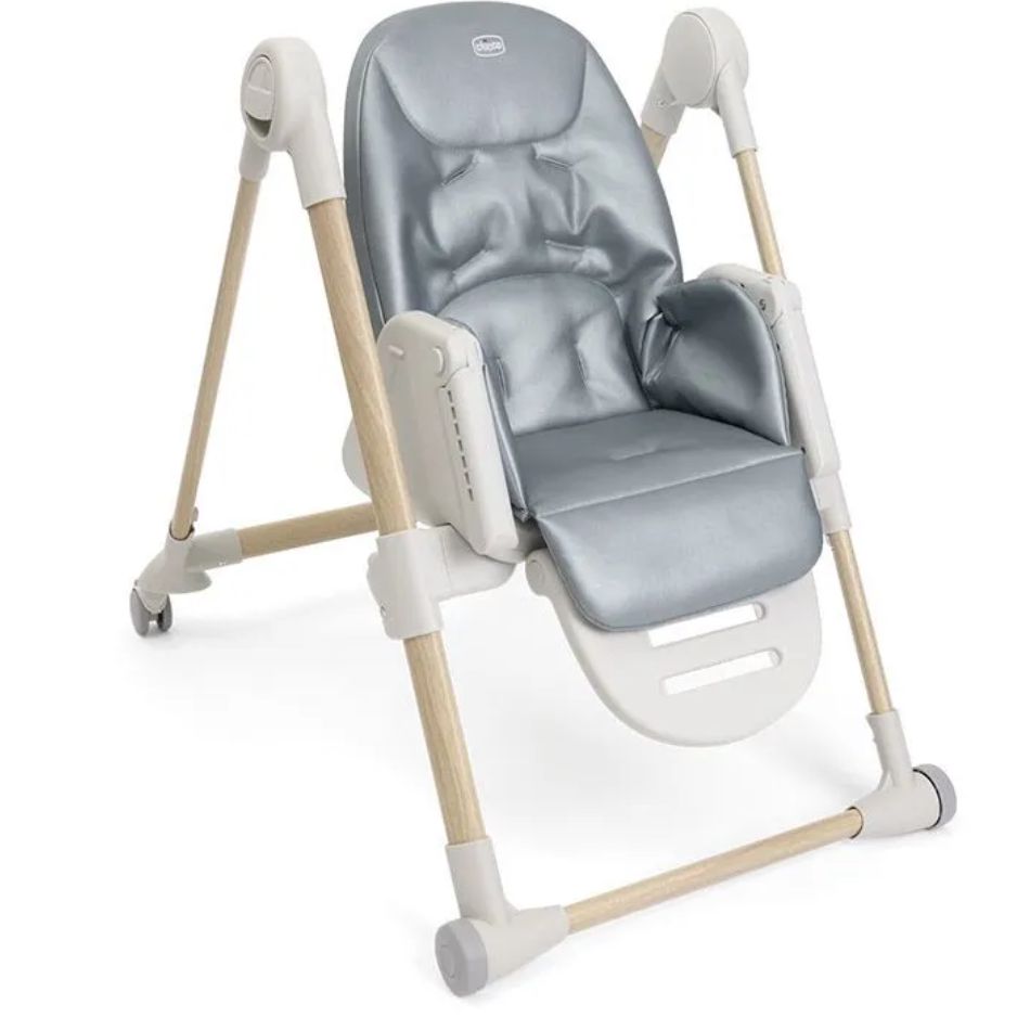 Yedirmə oturacağı Chicco Polly Armonia Greenery 8058664179046 — Qidalandırma stulları, Bakı (2)