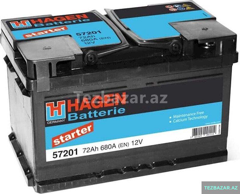 Hagen alman akkumulyator — Akkumulyatorlar, Bakı