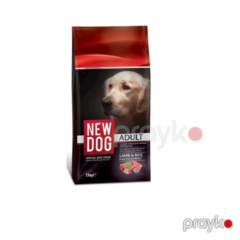 Quru yem New Dog Lamb yetkin itlər üçün, quzu əti ilə, 15 kq — Bakı