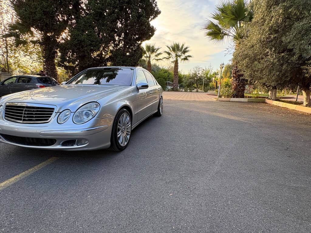 Mercedes E 200, 2.2 L, 2004 il, 402 594 km — Avtomobillər, Göyçay (7)
