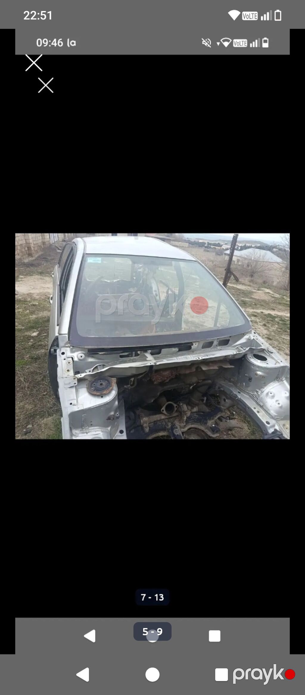 Toyota 2004, 2004 il, İşlənmiş — Kuzov hissələri, Bakı (4)