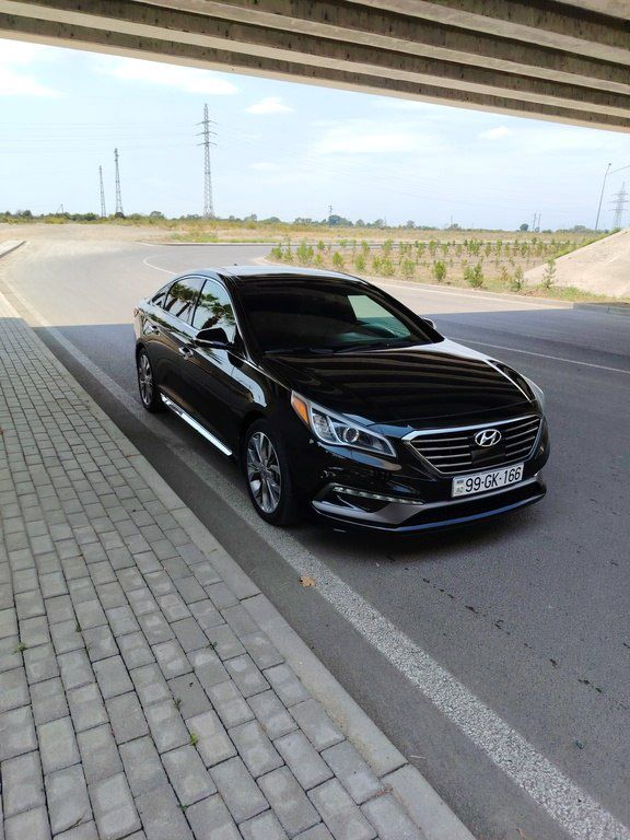 Hyundai Sonata, 2.0 L, 2015 il, 185 528 km 99-GK-166 — Avtomobillər, Yevlax (3)