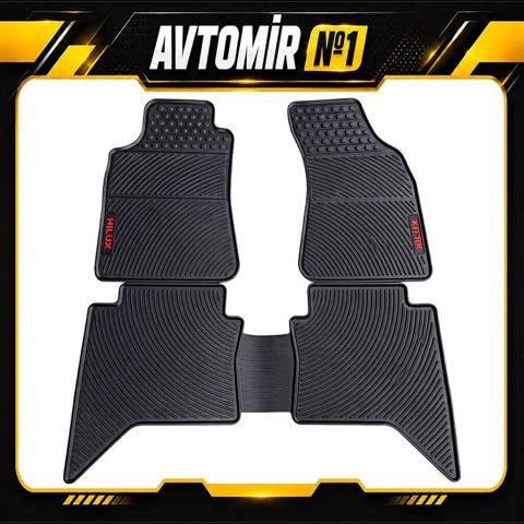 Toyota Hilux 2005-2015 üçün salon rezin ayaqaltı Toyota Hilux — Bakı