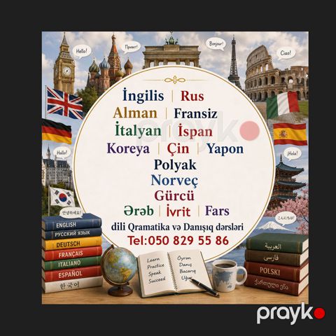 Xarici Dil Kursları — A-dan Z-yə Dilləri Bir Ünvanda Öyrənin — Bakı