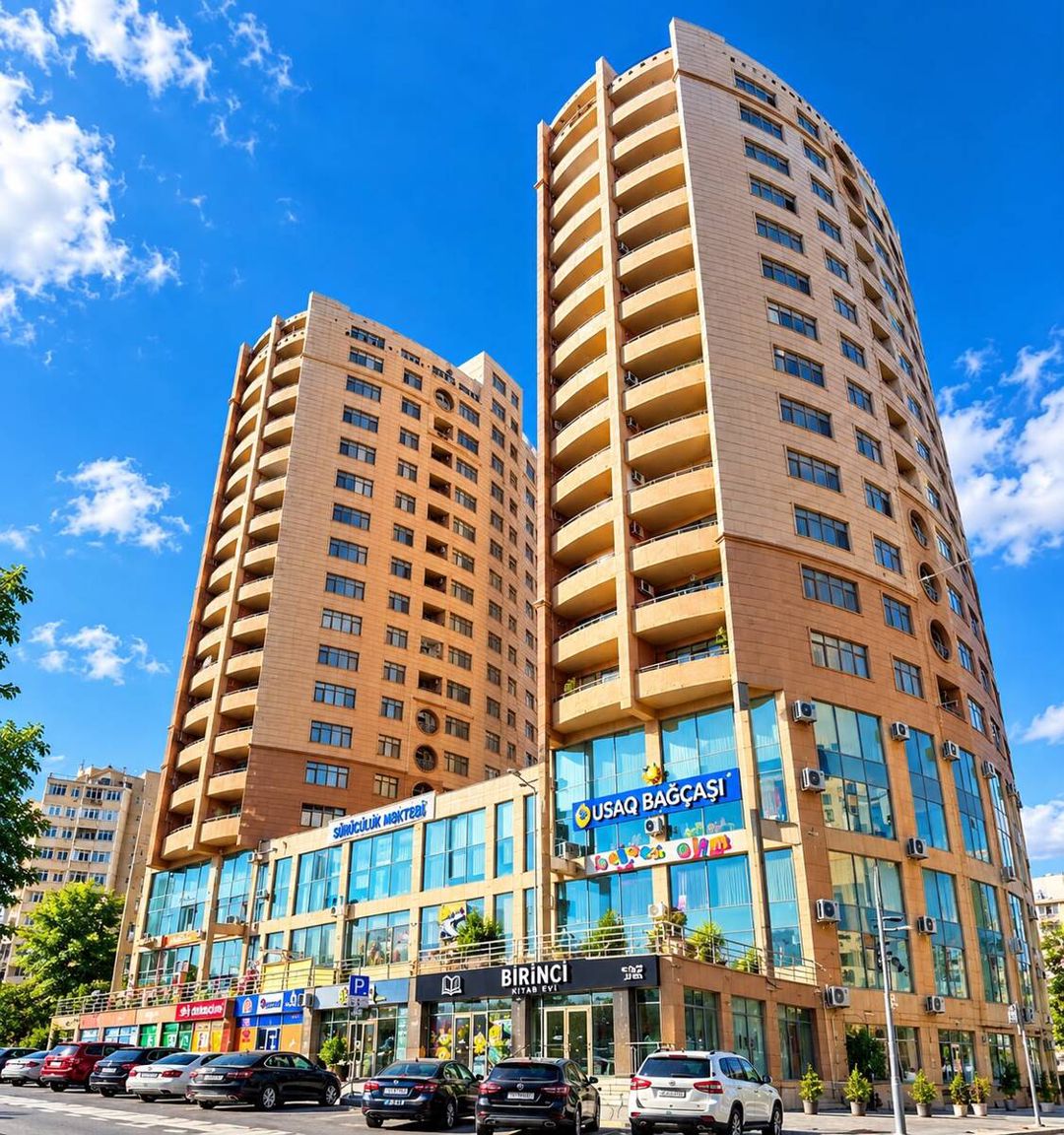 Satılır 3 otaqlı yeni tikili 150 m² — Mənzil, Bakı