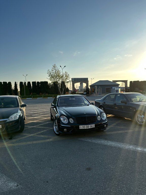 Mercedes E 320, 3.2 L, 2002 il, 430 000 km 99-BB-962 — Avtomobillər, Bakı (6)
