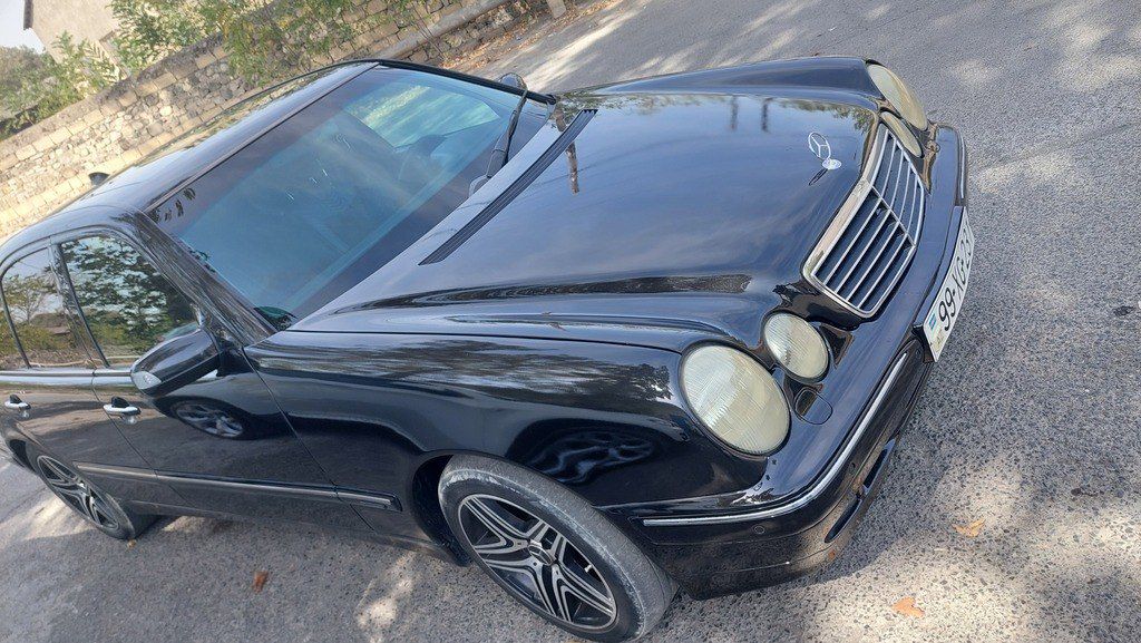 Mercedes E 320, 3.2 L, 2001 il, 363 325 km — Avtomobillər, Göyçay (2)