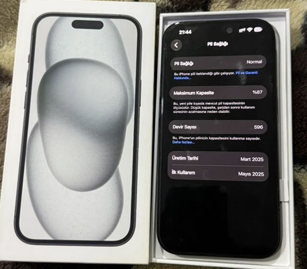 IPhone 15, Qara, Simsiz şarj — Apple iPhone, Sumqayıt (3)