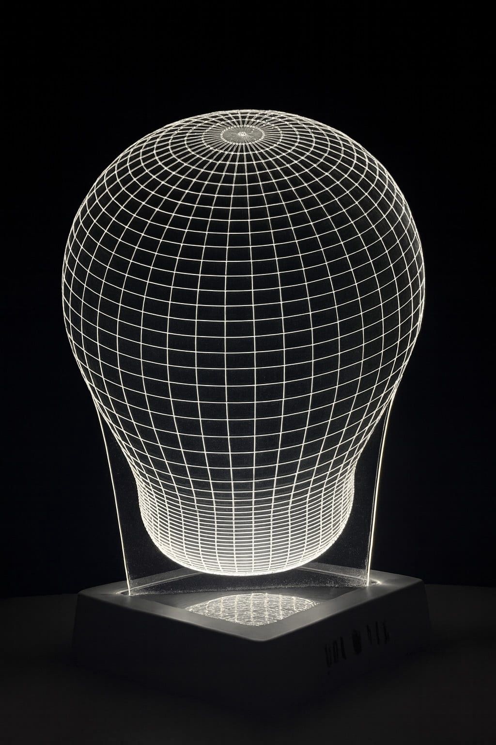 Gecə lampası 3D Akril, ağ, 20x30 sm - lightdekor246 — Mallar, Bakı