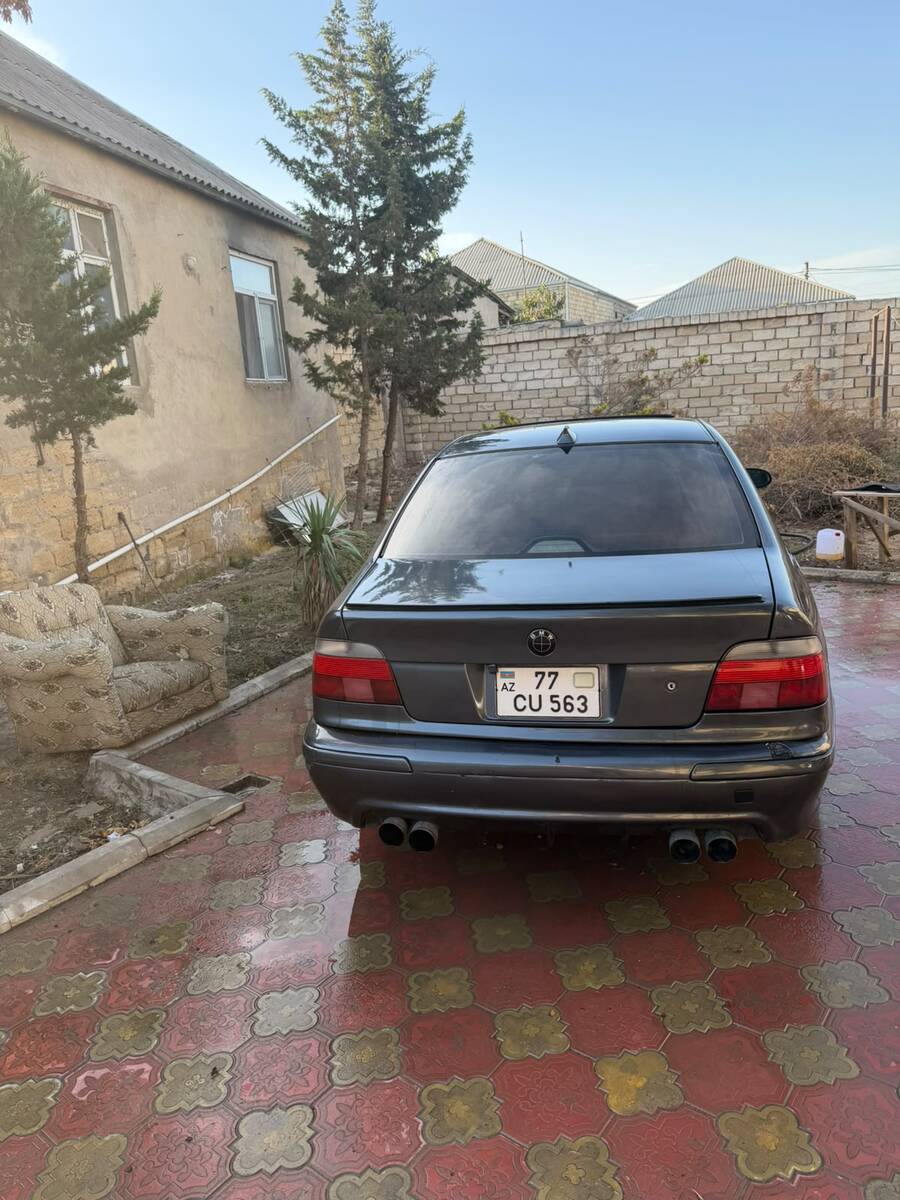 BMW 540, 1997 il 77-CU-563 — Avtomobillər, Bakı (4)