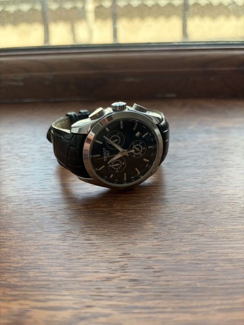 Tissot kişi qol saatı – xronoqraf, takimetr və tarix göstəricili — Xırdalan