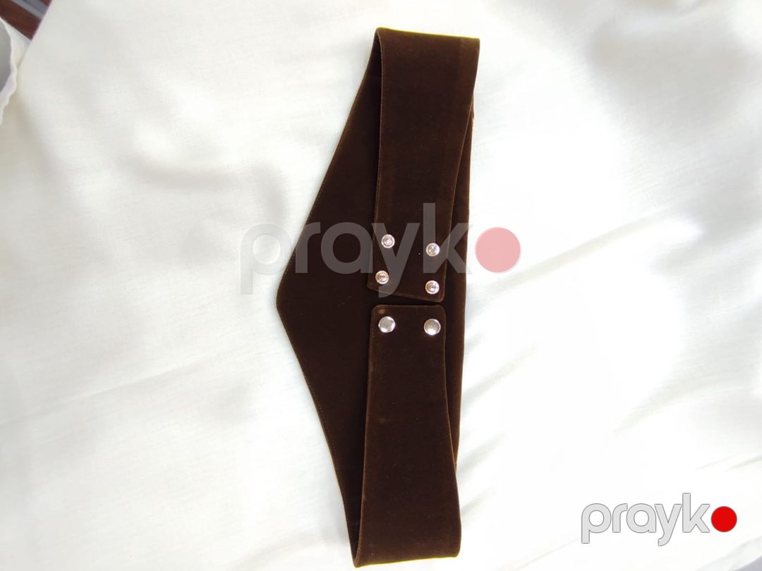 Qayış qadınlar üçün, qəhvəyi, məxmər, ölçü M/L — Mallar, Bakı (2)