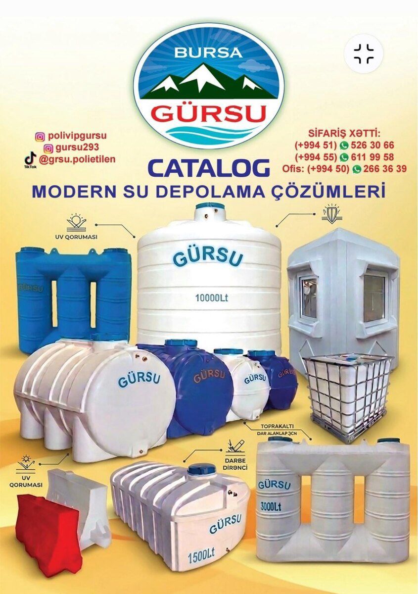 Su çənləri — Dacha və bağ, Bakı
