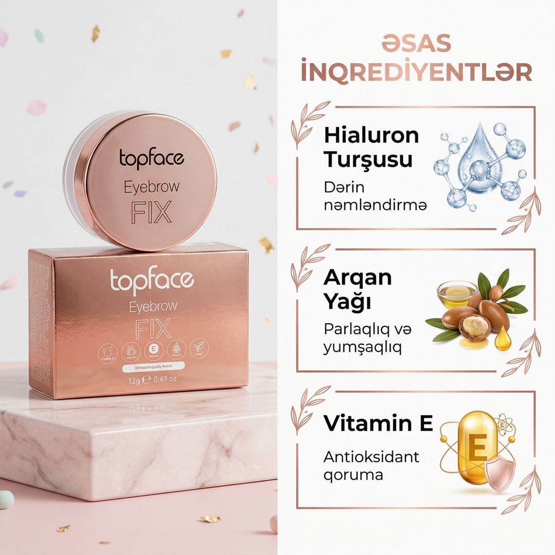 Qaşlar üçün mum No Brand FIX 12 q — Mallar, Bakı (3)
