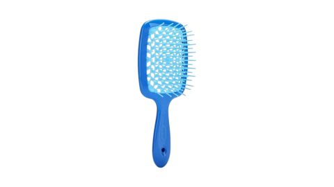 Saç üçün daraq Janeke Superbrush, mavi — Bakı
