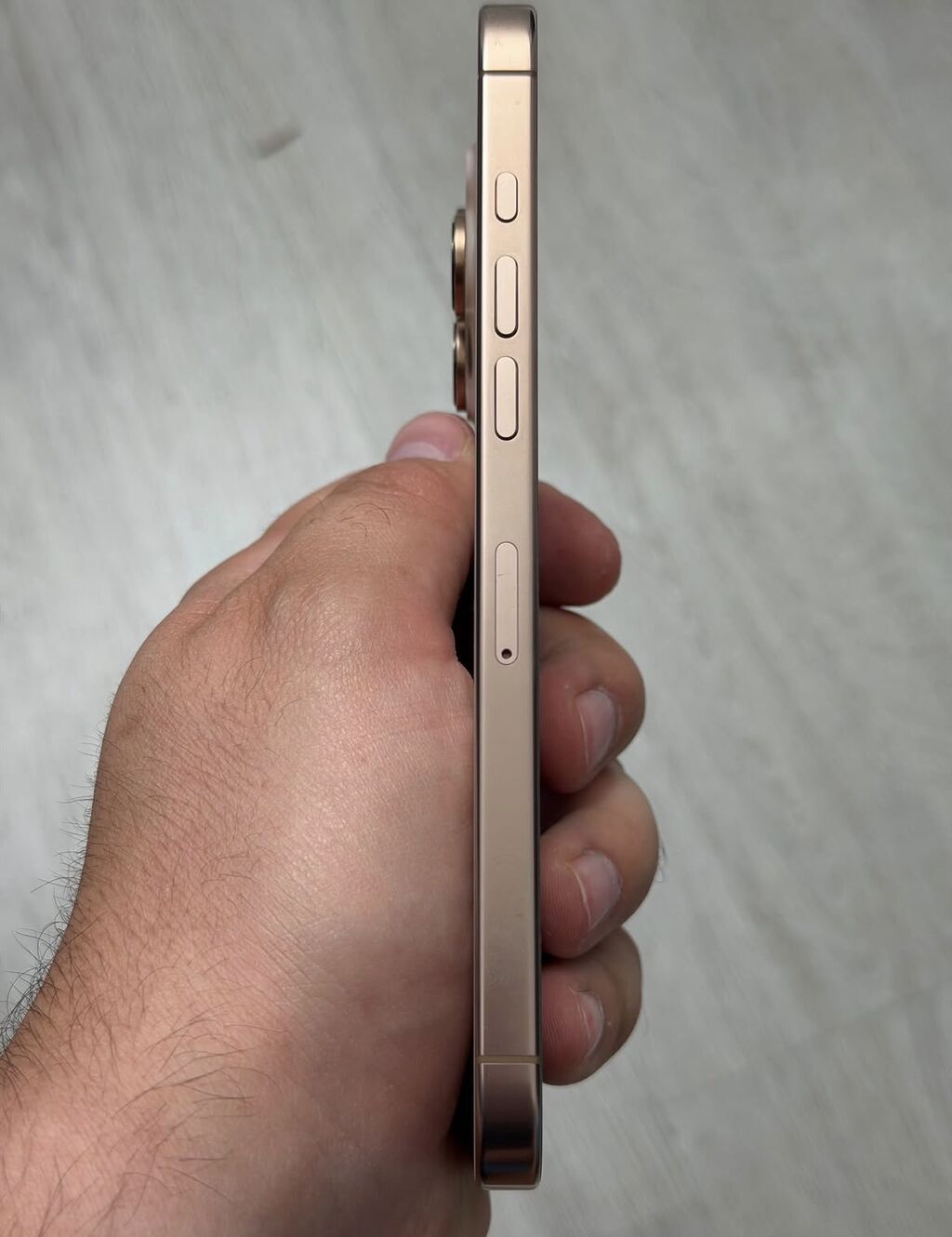 IPhone 16 Pro, 256 GB, Desert Titanium, Zəmanət, Simsiz şarj, Face ID — Apple iPhone, Bakı (2)