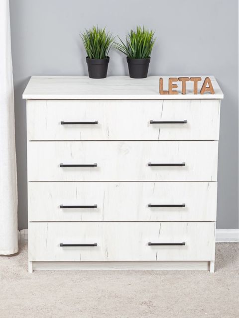 Tumba Letta, Ldsp, ağ, 72х40х75 sm — Bakı