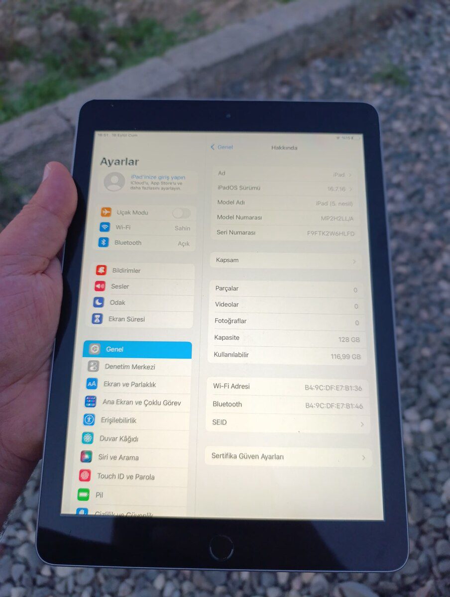 Apple iPad 5-ci nəsil — Planshetlər, Bakı (2)