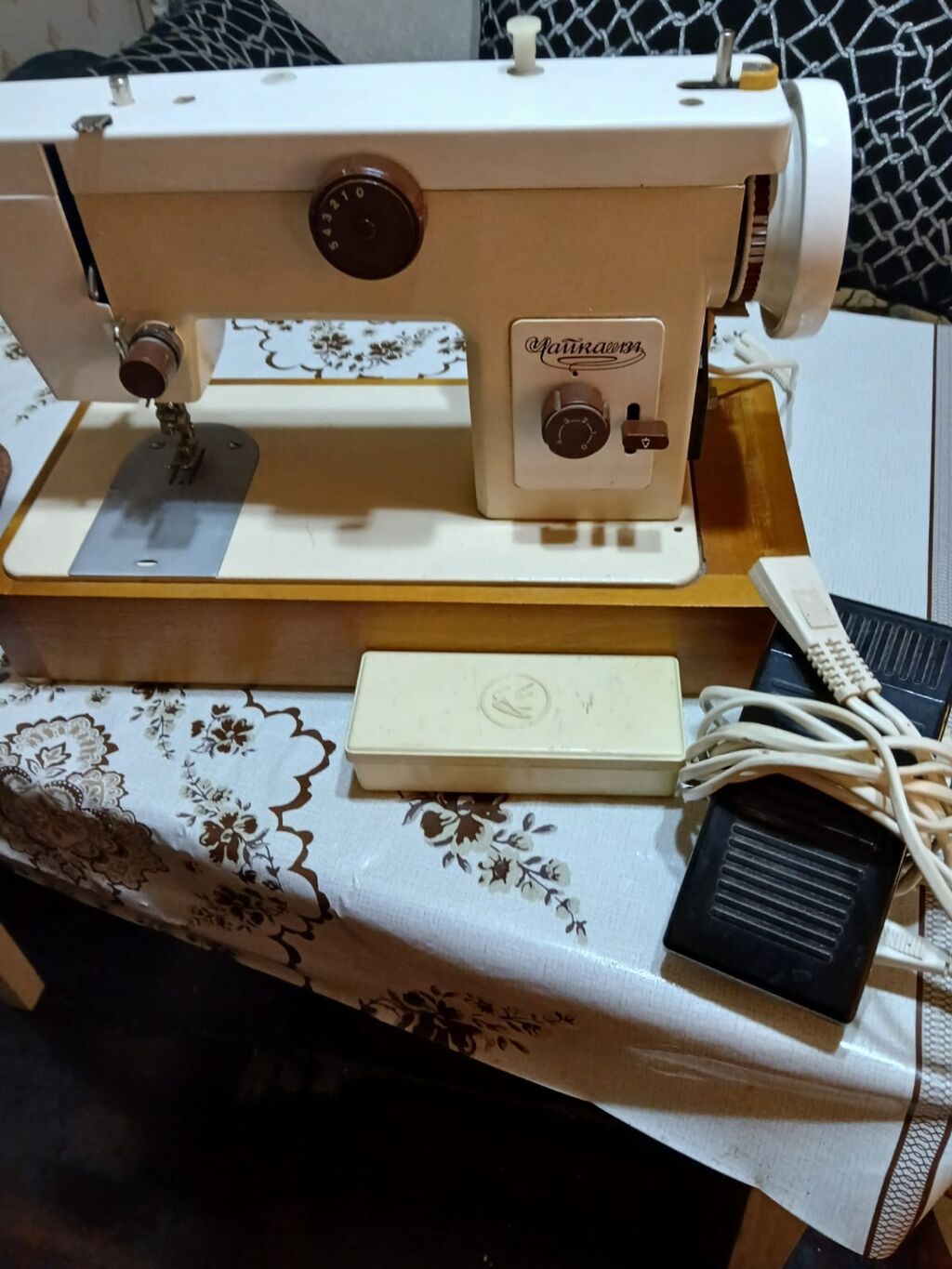 Tikiş maşını Chayka, Təmirə ehtiyacı var,Elektromexaniki — Tikiş və işəmə maşınları, Bakı (3)