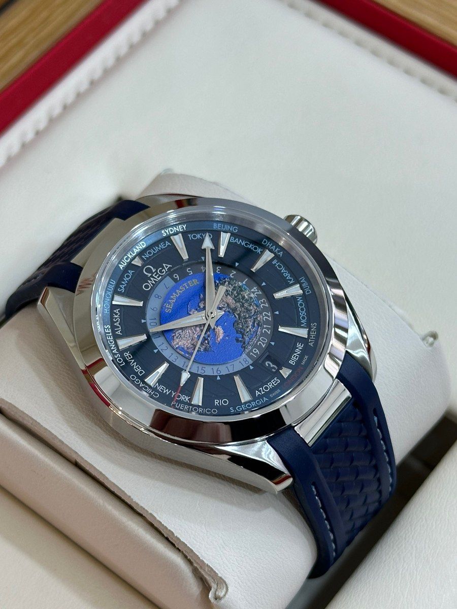Omega Seamaster Aqua Terra Worldtimer qol saatı — Şəxsi əşyalar, Bakı (2)