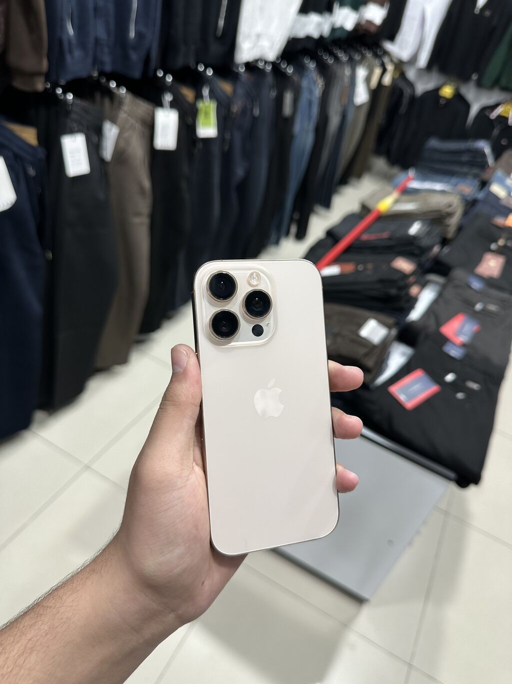 IPhone 16 Pro, 256 GB, Rose Gold, Face ID — Apple iPhone, Bakı