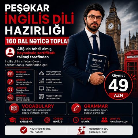 Peşəkar İngilis Dili Hazırlığı — Bakı